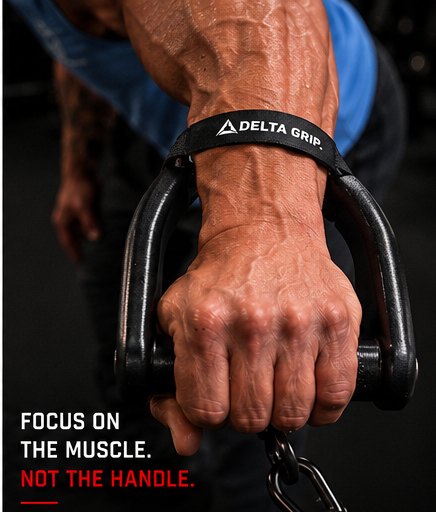 Side Raises performed with the Delta Grip